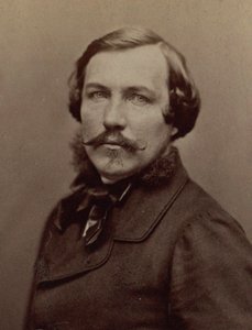 Portret van pianist en componist Alfred Quidant 1815-1893, ca. 1870 door Photo studio Nadar.