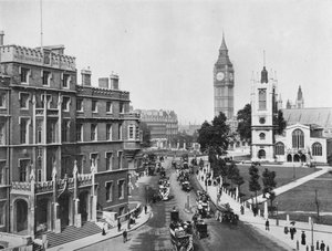 Broad Sanctuary, Westminster, circa 1910