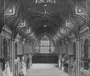 Interieur van de Guildhall, City of London, c1904 1906 door Photochrom Co Ltd of London