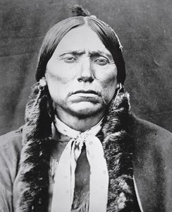 Quanah Parker (c.1845-1911) door Photographer American