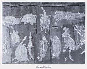 Aboriginal tekeningen door Photographer Australian