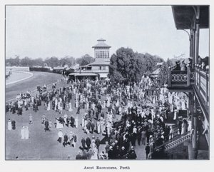 Ascot Renbaan, Perth door Photographer Australian