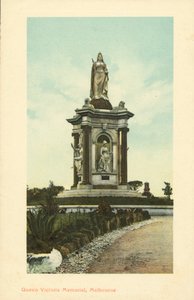 Queen Victoria Memorial, Melbourne, Victoria, Australië door Photographer Australian