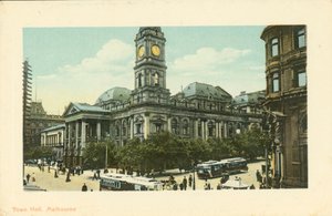 Stadhuis van Melbourne, Victoria, Australië