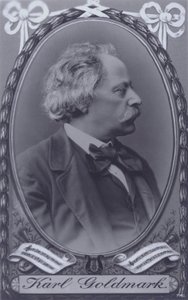 Karl Goldmark, Hongaarse componist door Photographer Austrian