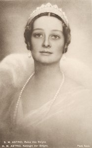 Astrid van Zweden, Koningin van de Belgen, gemalin van Leopold III van België