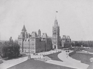 Het Centrale Blok, Parlementsgebouwen, Ottawa