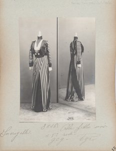 Albumblad: House of Worth, Jurk door Photographer French