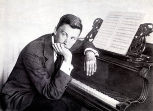 Sergei Prokofiev en zijn piano