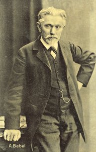 August Bebel, Duitse socialistische politicus door Photographer German