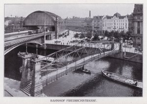 Berlijn: Bahnhof Friedrichstrasse