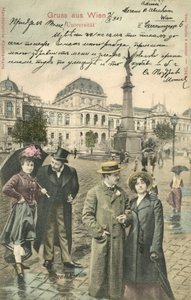 Koppel op de Ringstrasse, Wenen