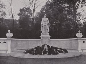 Monument van Keizer Friedrich III door Photographer German