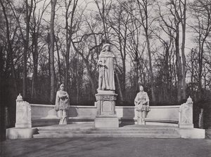 Monument in de Sieges-Allee, Kurfürst Friedrich I door Photographer German