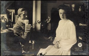 Hertogin Cecilie met Willem van Pruisen