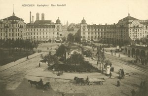 Karlsplatz Rondell, München door Photographer German