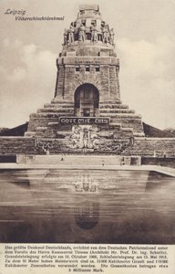 Monument voor de Slag bij de Naties (1813), Leipzig, Duitsland