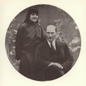 Mustafa Kemal Atatürk, president van Turkije, en zijn vrouw, Latife Usakligil