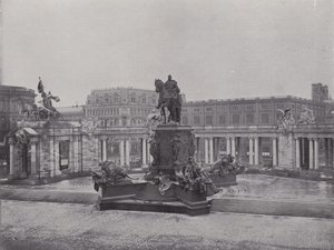 Nationaal Monument voor Keizer Wilhelm I (zw/w foto)
