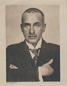 Portret van Frank Wedekind door Photographer German