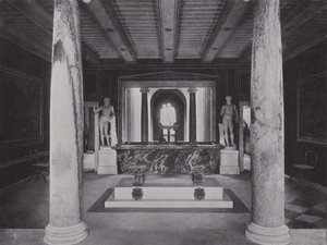 Potsdam, Charlottenhof, Romische Bader door Photographer German