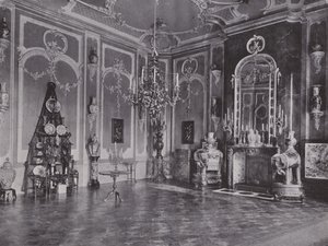 Potsdam, Nieuw Paleis, Japanse Salon (zw/w foto)