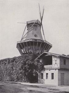 Potsdam, Sanssouci, Historische Molen door Photographer German