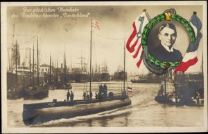 Terugkeer van de vrachtduikboot Duitsland, U-boot