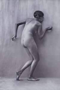 Het mooie lichaam, fysieke cultuur voor vrouwen (zwart-wit foto) door Photographer German