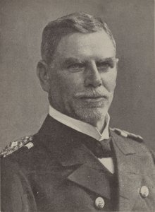 Vice-admiraal Maximilian von Spee, commandant van het Duitse Oost-Aziatische eskader tijdens de Eerste Wereldoorlog door Photographer German