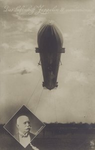 Zeppelin LZ III door Photographer German