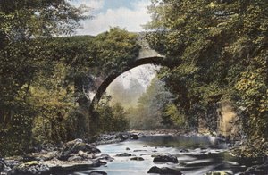 Ierland: Dargle Bridge, County Wicklow