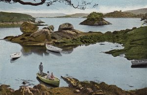 Zuid-Ierland: Glengarriff Haven, County Cork (gekleurde foto) door Photographer Irish