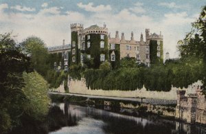 Zuid-Ierland: Kilkenny Kasteel, Kilkenny (gekleurde foto)