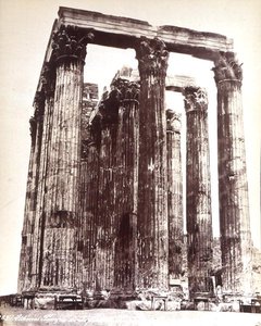 Tempel van Zeus in Olympia door Photographer Italian