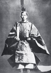 Hirohito, keizer van Japan bij zijn troonsbestijging