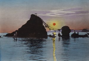 Japan, ca. 1912: Futamigaura, Ise