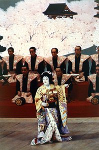 Japans Kabuki-toneelstuk (foto) door Photographer Japanese