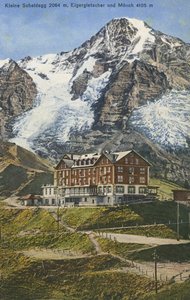 Kleine Scheidegg, Zwitserland (kleurenfoto)