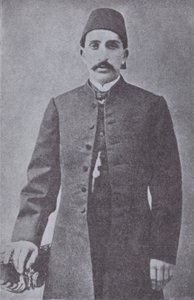 Abdul Hamid II, Sultan van het Ottomaanse Rijk, afgezet door de Jonge Turken in 1909 door Photographer Turkish