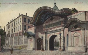 Sublime Porte, Constantinopel door Photographer Turkish