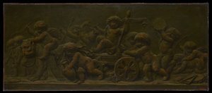 De Triomf van Bacchus door Piat Joseph Sauvage