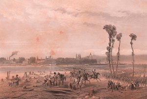 Ontmoeting van de keizers van Frankrijk en Oostenrijk in Villafranca di Verona door Blaise Nicolas Le Sueur
