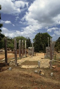 Relikwiekamer, Mihintale, nabij Anuradhapura, Sri Lanka door Blaise Nicolas Le Sueur