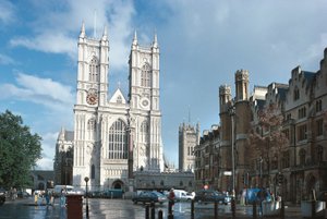 VK, Engeland, Londen, Westminster Abbey door Blaise Nicolas Le Sueur