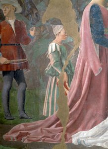De Legende van het Ware Kruis (detail)