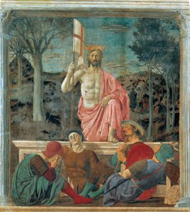 De Opstanding van Christus, 1463-65 door Piero della Francesca