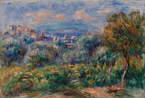 Landschap door Pierre-Auguste Renoir