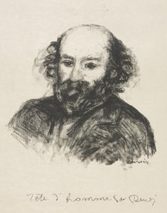 Paul Cézanne door Pierre-Auguste Renoir