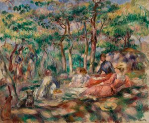 Picknick door Pierre-Auguste Renoir
